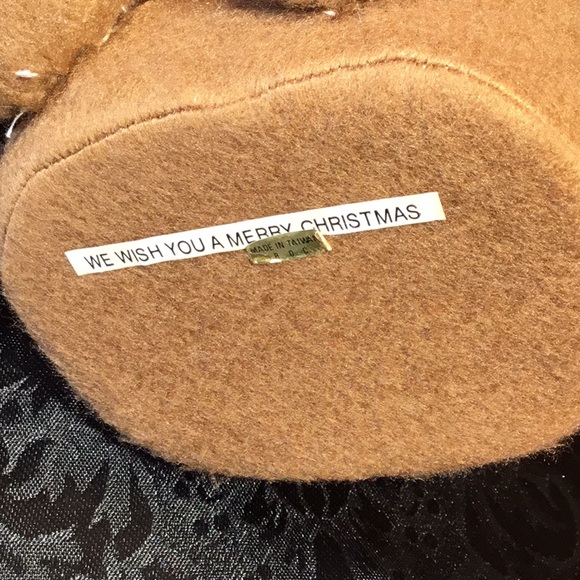 Vtg. Animated Musical Reindeer Plush Music Box - Picture 14 of 16